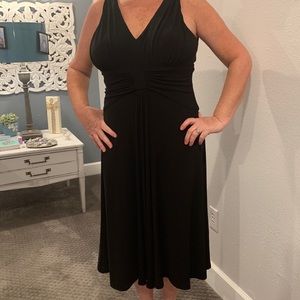 Black cocktail dress